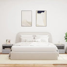 Moderne Nachtkastjes met LED en Grijs Sonoma hout voor elke slaapkamer - Nachtkastjes