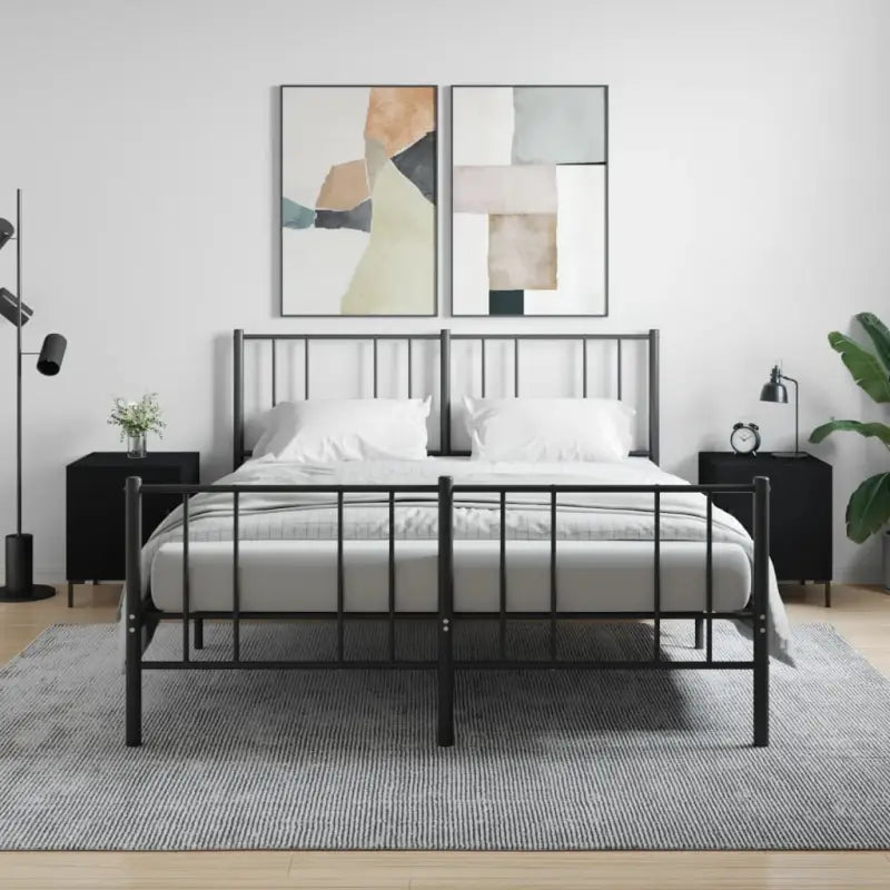 Moderne nachtkastjes van bewerkt hout met duurzame en stabiele afwerking - Zwart / 2 - Nachtkastjes