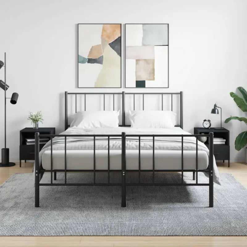 Moderne nachtkastjes van bewerkt hout voor een stijlvolle inrichting - Zwart / 2 - Nachtkastjes