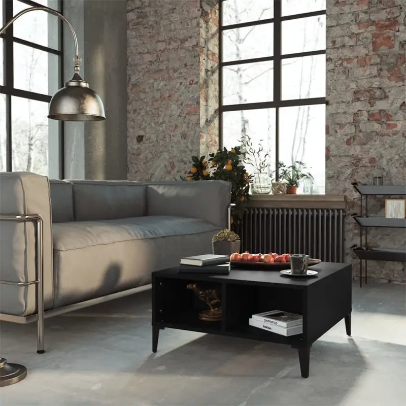Moderne salontafel met opbergmogelijkheden voor je interieur - Zwart / 1 - Salontafels