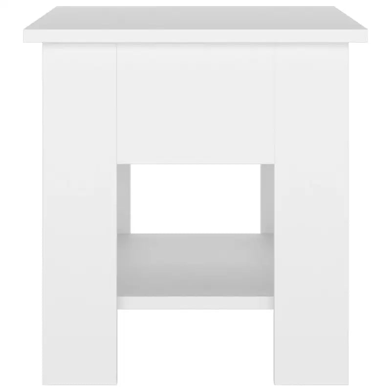 Moderne Salontafel met Opbergvak in Bewerkt Hout - Salontafels