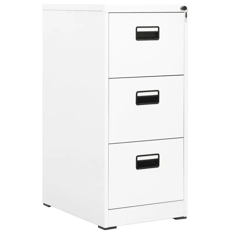 Moderne Stalen Archiefkast voor Documentopslag - Wit / 46 x 62 x 102.5 cm / 1 - Archiefkasten