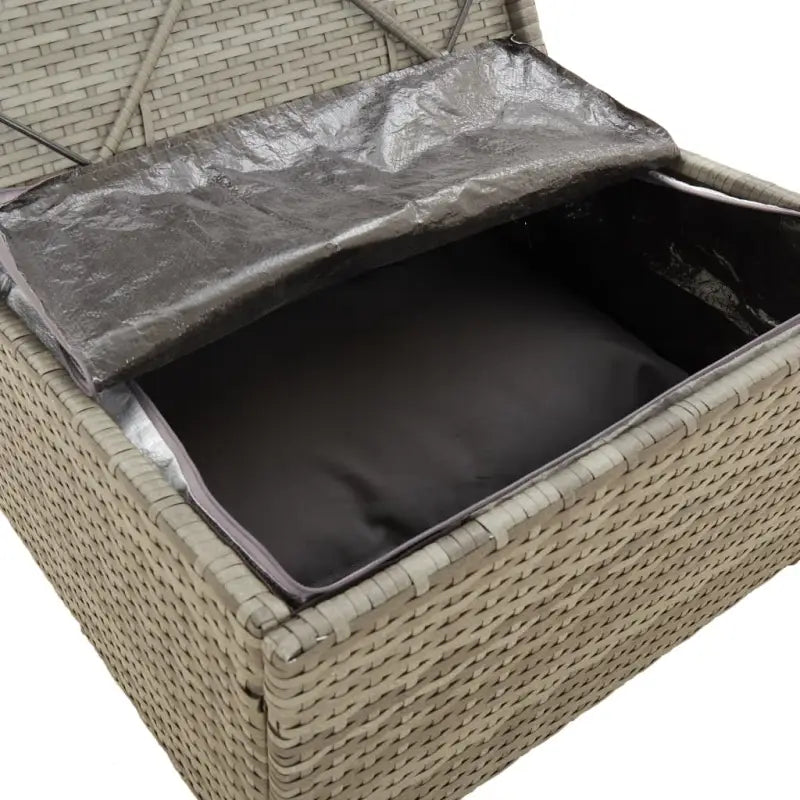 Moderne tuin loungebank met waterdichte zak van poly rattan - Loungebanken