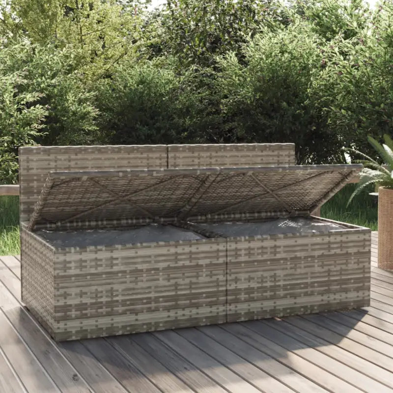 Moderne tuin loungebank met waterdichte zak van poly rattan - Loungebanken