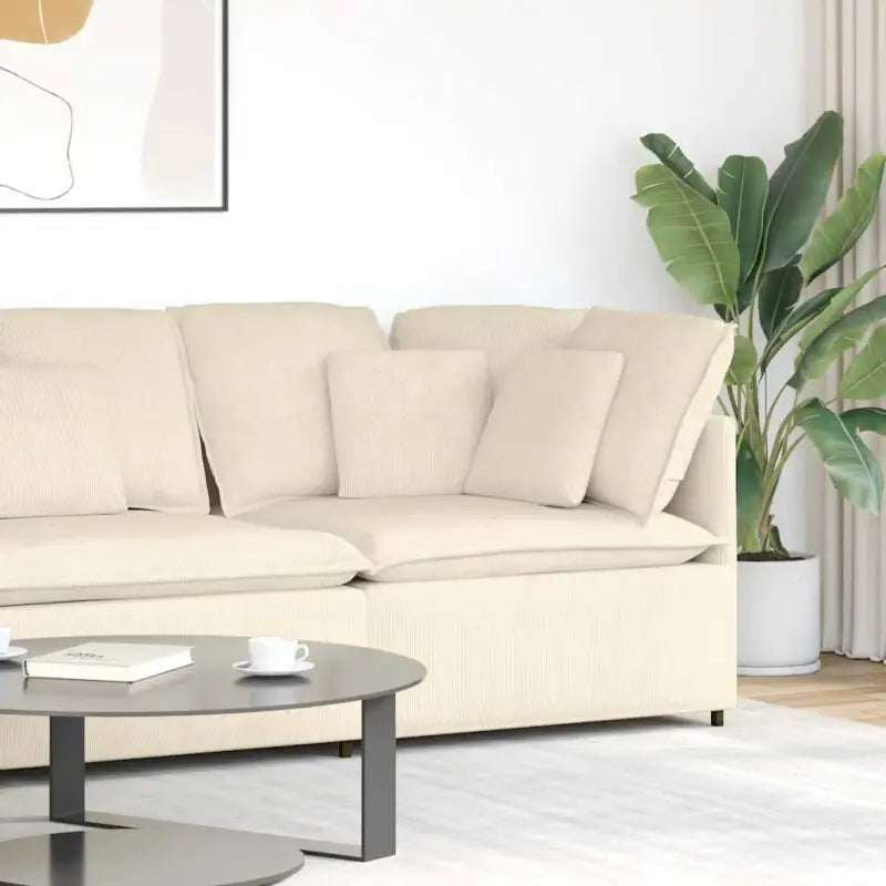 Modulaire bankelementen voor dagelijks gebruik en elegante zithoeken - Lichtgrijs / end sofa - Bankelementen