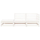 Modulaire houten tuinbank van massief grenenhout voor gezellige tuinen - Modulaire tuinbanken