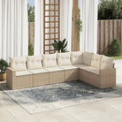 Modulaire tuinbank met waterdichte tas en gepoedercoat staal in beige - Modulaire tuinbanken