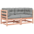 Modulaire tuinbank van massief douglashout met kussens voor je tuin - Modulaire tuinbanken