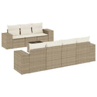 Modulaire tuinbanken met beige materiaal en gepoedercoat staal afmetingen - Modulaire tuinbanken