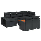 Modulaire tuinbanken van zwart gepoedercoat staal voor buiten ontspanning - Modulaire tuinbanken