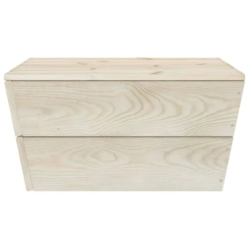 Modulaire tuinbankset met geïmpregneerd vurenhout voor buitengebruik - Modulaire tuinbanken