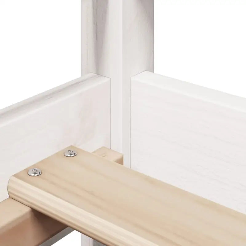 Multifunctioneel bed en bank in massief Grenenhout met open zijdeur - Bedden & bedframes