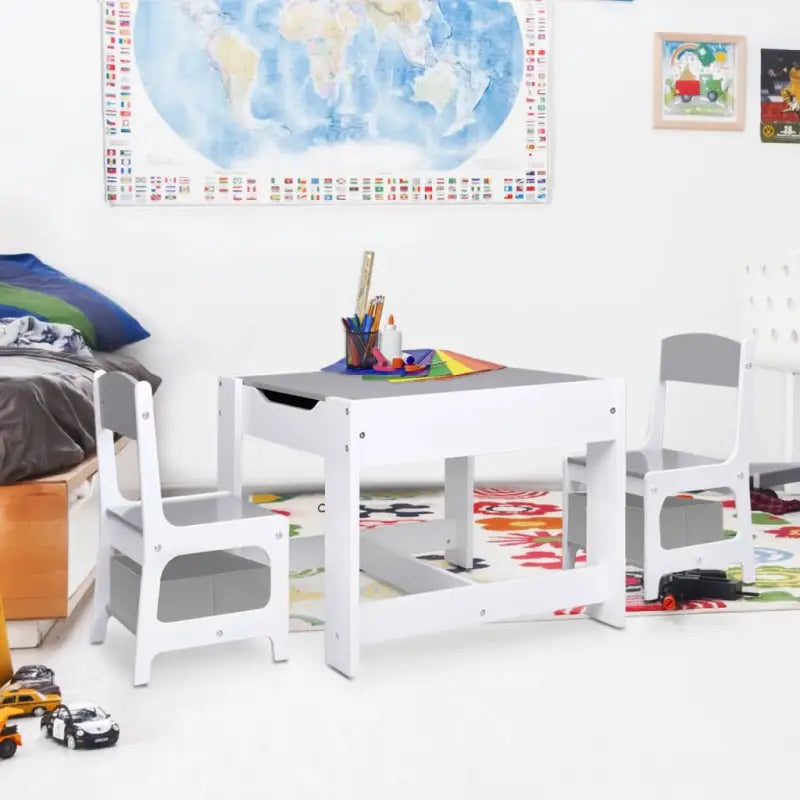 Multifunctioneel kindertafel en -stoelenset voor baby’s en peuters - Meubelsets voor baby’s & peuters
