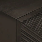 Nachtkastje met opbergruimte van massief mangohout - Opbergkasten & lockerkasten