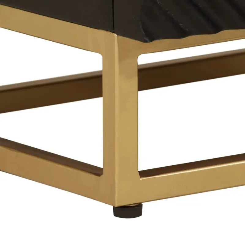 Nachtkastje met opbergruimte van massief mangohout - Opbergkasten & lockerkasten