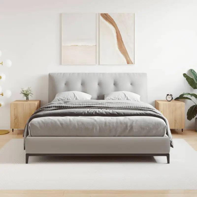 Nachtkastjes met bewerkt hout voor een moderne uitstraling - Sonoma eiken / 2 - Nachtkastjes