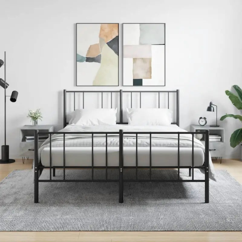 Nachtkastjes van bewerkt hout voor moderne en duurzame interieurs - Betongrijs / 2 - Nachtkastjes