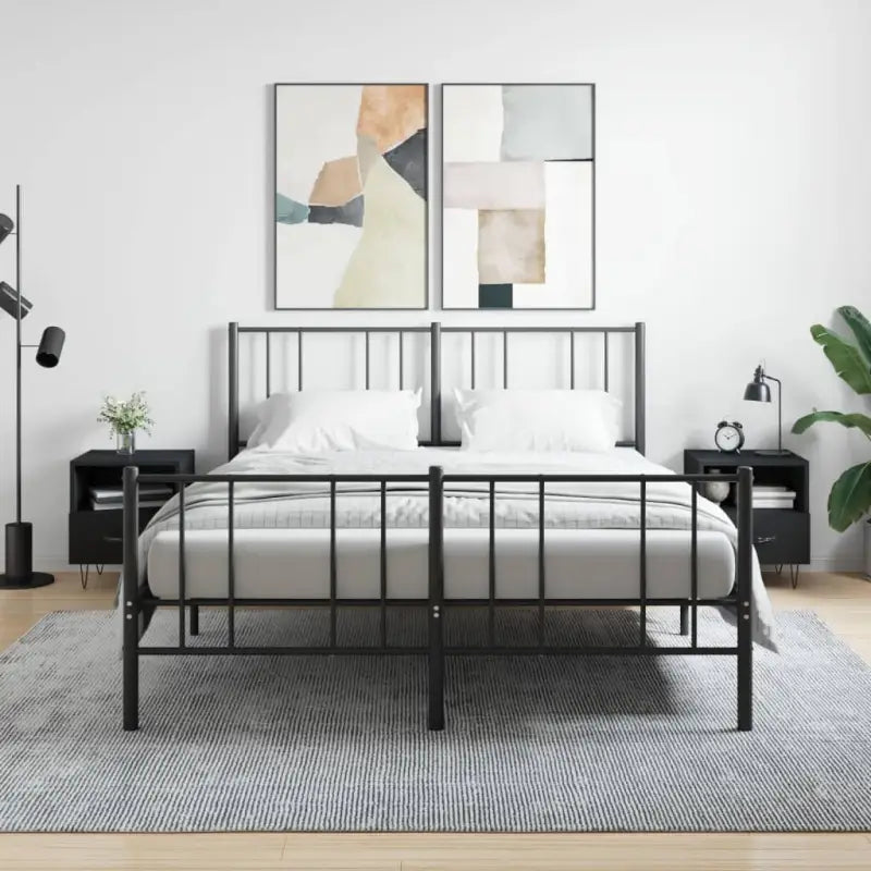 Nachtkastjes van bewerkt hout voor moderne en duurzame interieurs - Zwart / 2 - Nachtkastjes