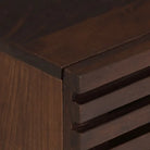 Nachtkastjes van massief mangohout in industriële stijl - Nachtkastjes