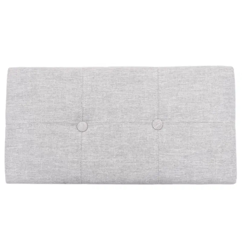 Opberg- en halbankjes van zeegras met montage vereist levering bevat - Grijs - Opberg- & halbankjes