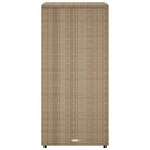 Opbergbox voor buiten in poly rattan voor tuinmeubels en accessoires - Opbergboxen voor buiten