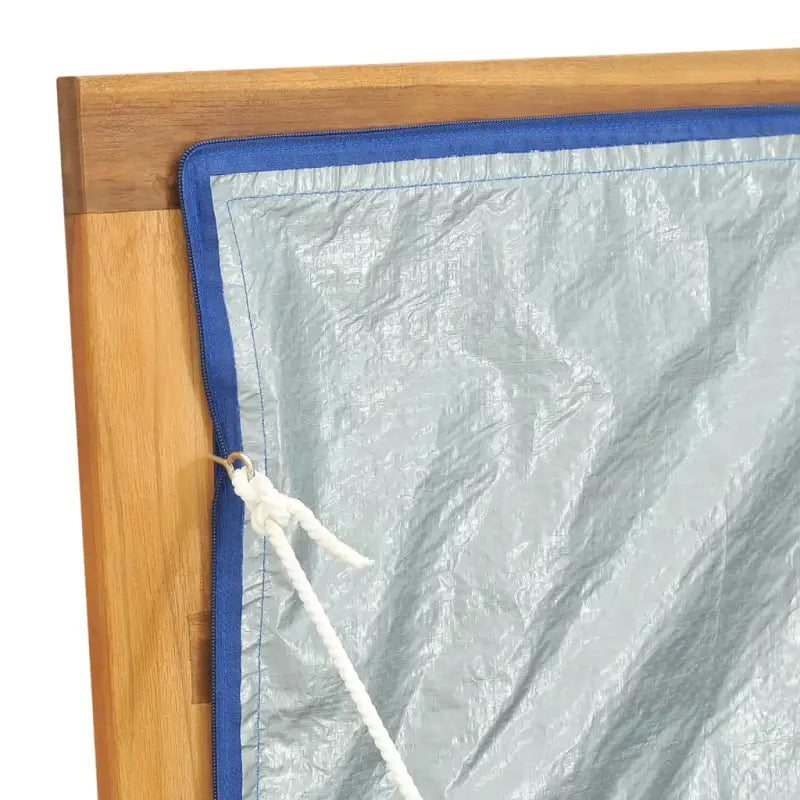 Opbergbox voor buiten van massief teakhout met eenvoudig deksel - Opbergboxen voor buiten