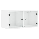 Opbergkasten met glazen deuren voor een lege muur decoratie - Opbergkasten & lockerkasten