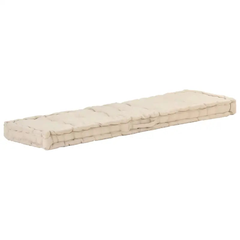Palletbankkussen voor comfortabele tuinbankzen - Beige / 120 x 40 x 7 cm / 1 - Stoelkussens