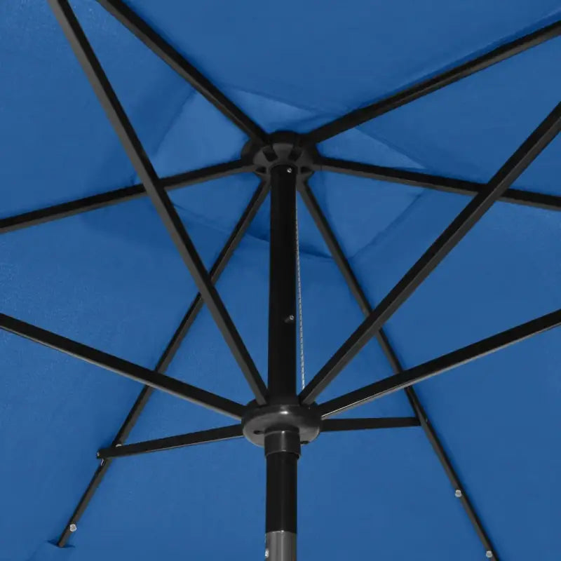 Parasol met stalen paal voor bescherming tegen zon en vochtigheid - Parasols en zonneschermen