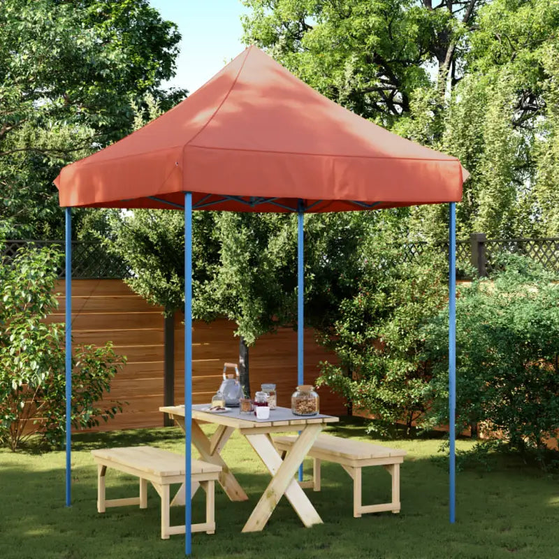 Partytent met 600d Oxford stof voor buitenevenementen en feesten - Terracotta / 1 / Zonder zijwand - Partytenten &