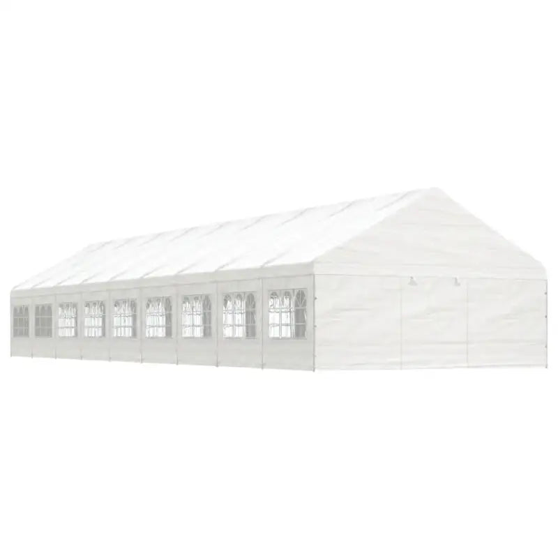 Partytent met zijwanden voor uitstekende bescherming tegen de zon - 20.07 x 5.88 x 3.75 m - Partytenten & prieëlen