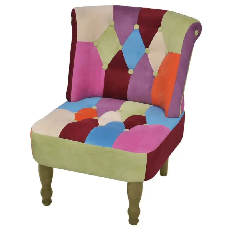 Patchwork Relaxfauteuil in Verschillende Kleuren - Multikleur / 1 - Fauteuils & Relaxfauteuils