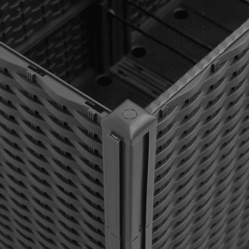 Plantenbak met latwerk voor klimplanten in tuin of terras - Bloempotten & plantenbakken