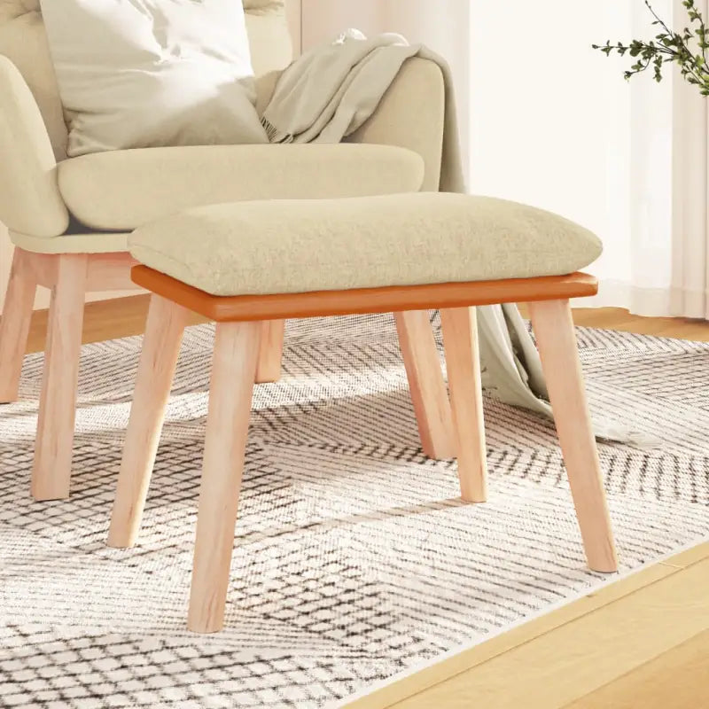 Poefs voor een modern en comfortabel interieur - Crème / 1 / Lichtbruin - Poefs