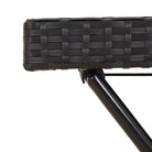 Poly Rattan Inklapbare Tuintafel voor Buitenplezier - Tuintafels