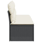 Poly rattan loungebank voor een comfortabele zitervaring met modulair ontwerp - Loungebanken