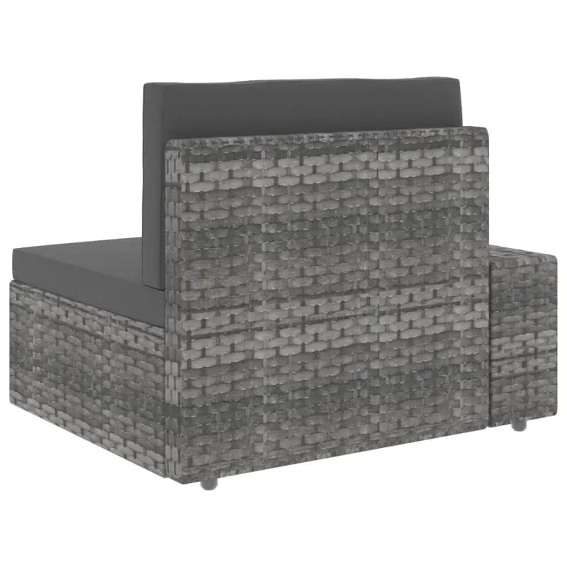 Poly Rattan Loungeset voor Tuin met comfortabele afmetingen en stijl - Tuinsets