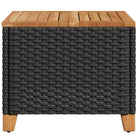 Poly rattan tuintafel voor eenvoudig schoonmaken en gezellige tuinmomenten - Tuintafels