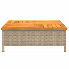 Poly rattan tuintafel voor gemakkelijk schoonmaken en gezellig samenzijn - Tuintafels