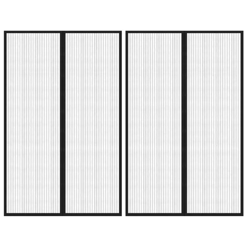 Raamhorren insectengordijn levering bevat voor frisse insectvrije nachten - 220 x 130 cm - Raamhorren