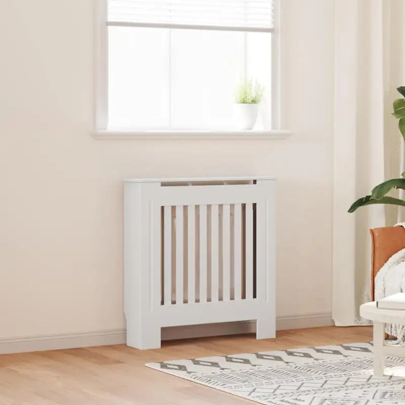 Radiatorombouw met levert inhoud voor decoratie en extra opbergruimte - Wit / 78 x 19 x 81.5 cm / 1 - Accessoires