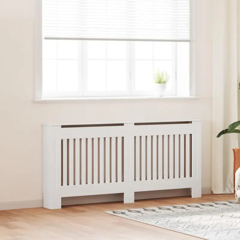 Radiatorombouw met levert inhoud voor decoratie en extra opbergruimte - Wit / 172 x 19 x 81.5 cm / 1 - Accessoires