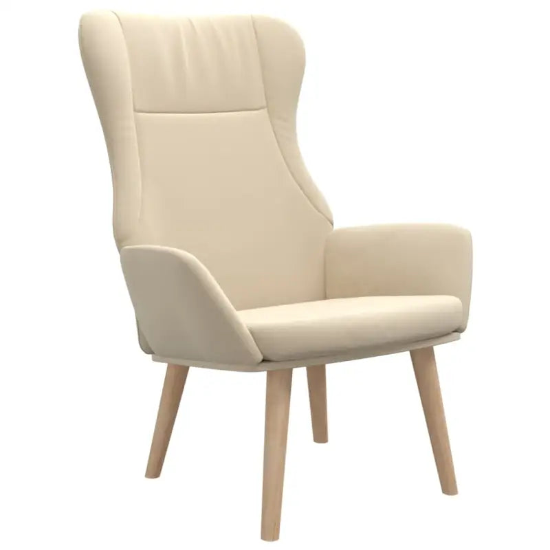 Relaxfauteuil met massief rubberwood voor ultiem comfort - Fauteuils & Relaxfauteuils