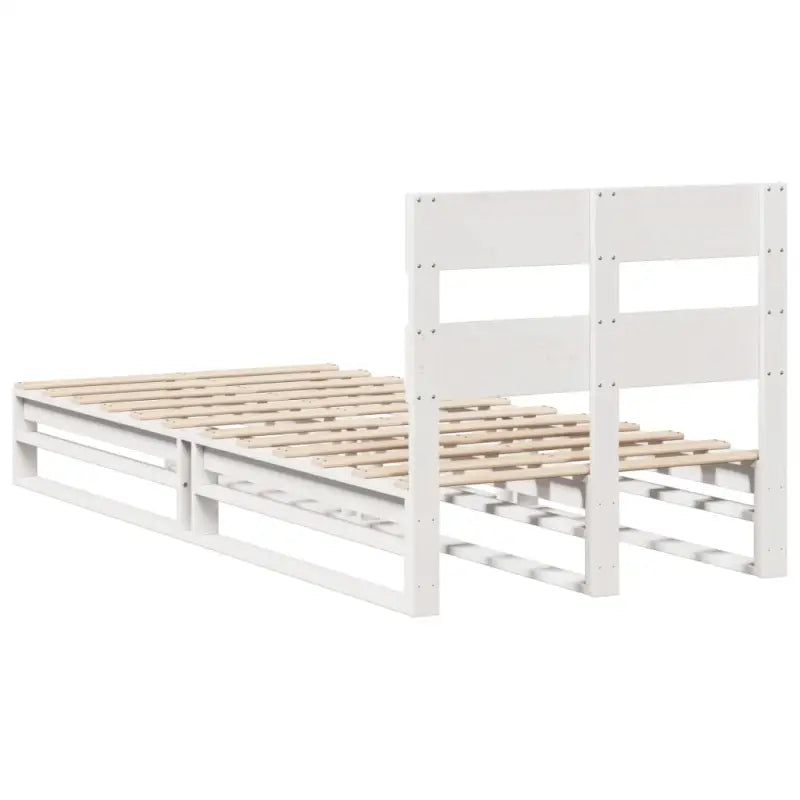 Robuust massief grenenhout bedframe voor een moderne slaapkamer - Bedden & bedframes