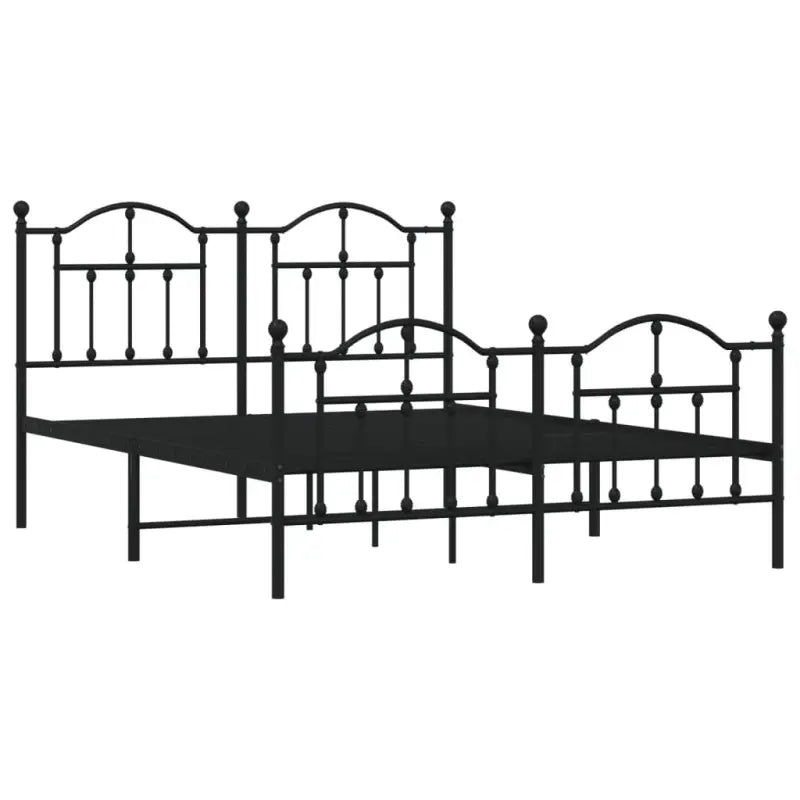 Robuust metalen bedframe met extra opbergruimte en tijdloos design - Bedden & bedframes