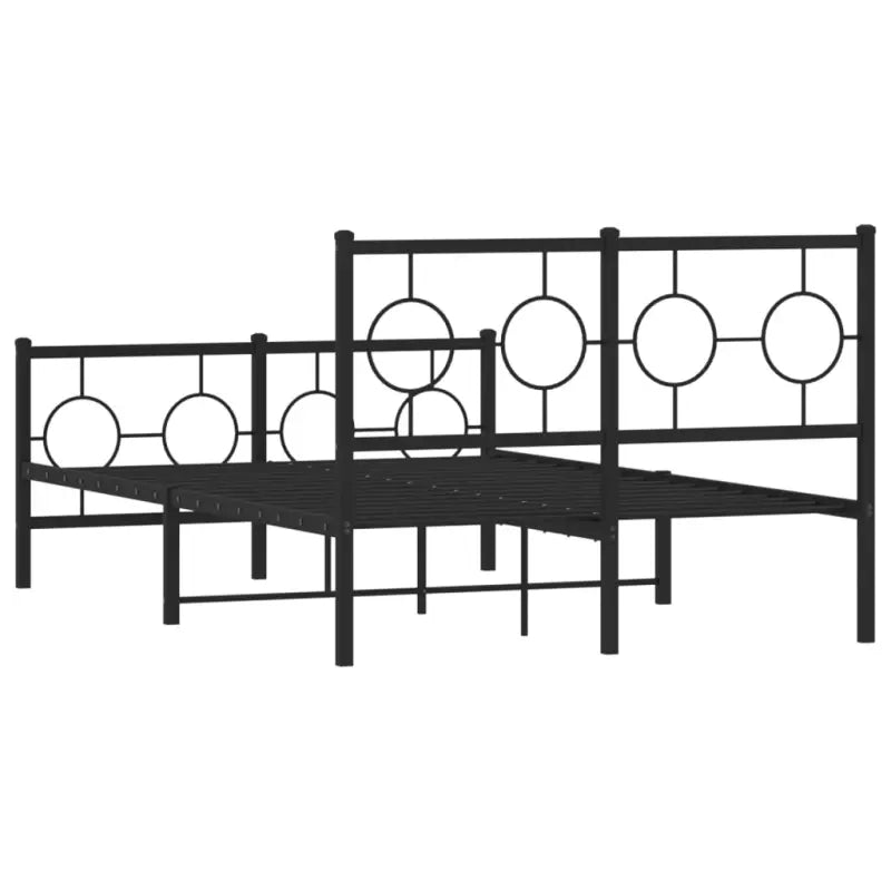 Robuust metalen bedframe met tijdloos design en extra opbergruimte - Bedden & bedframes