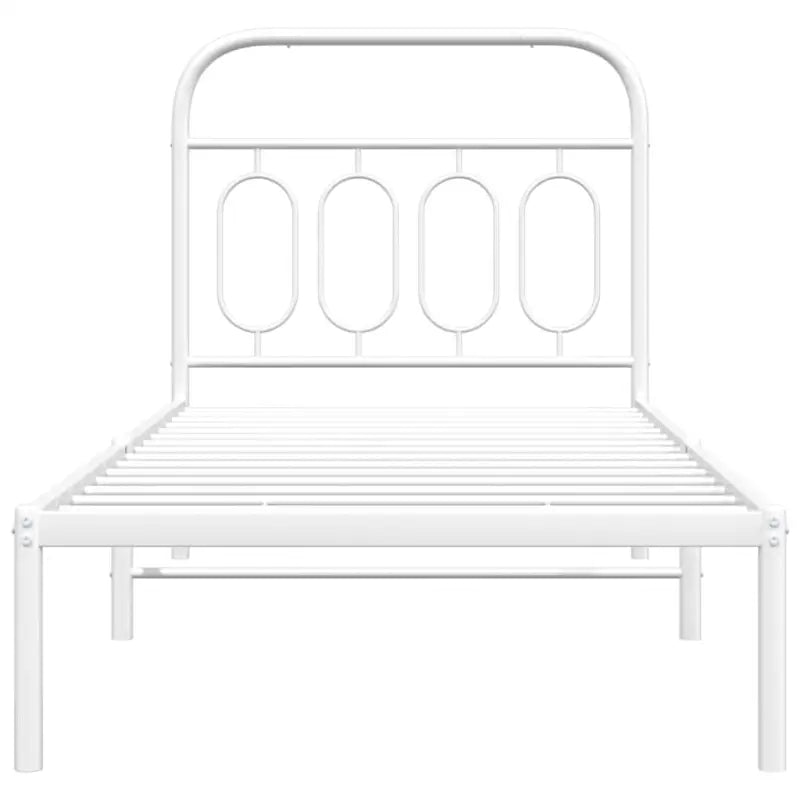 Robuust metalen latten bedframe met elegant design en extra opbergruimte - Bedden & bedframes