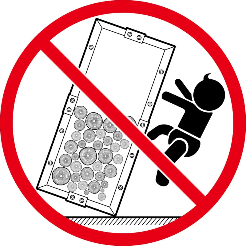 Ronde Stalen Houthaard voor stijlvolle houtopslag - Brandhoutrekken