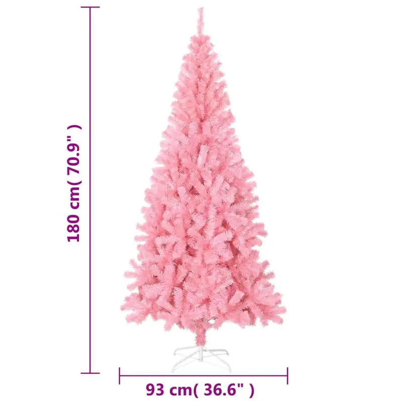 Roze Kunstkerstboom voor een opvallende feestelijke sfeer - Kerstbomen