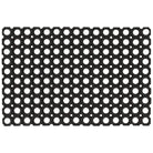 Rubber Deurmat voor Binnen en Buiten Gebruik - 22 mm/60 x 80 cm / 1 - Deurmatten